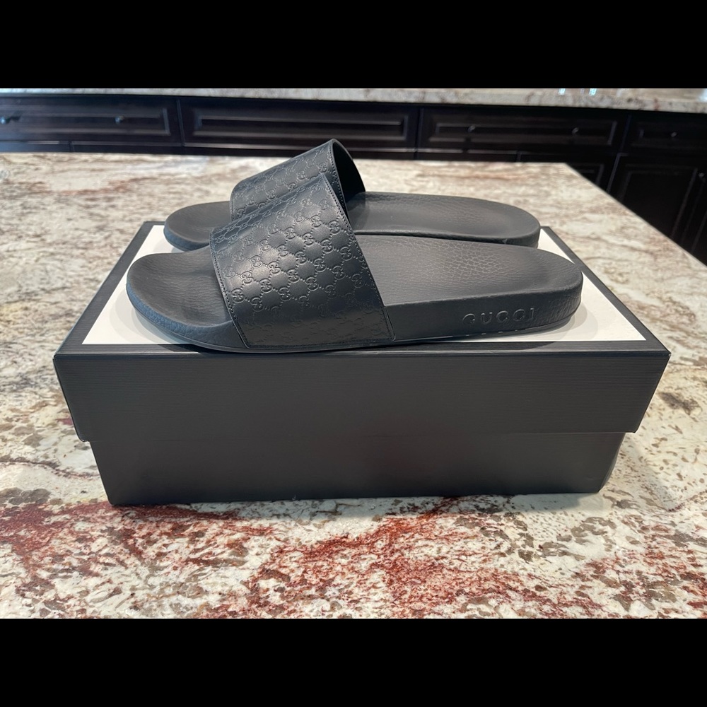 Mens gucci slide size 11 100 percent authentic